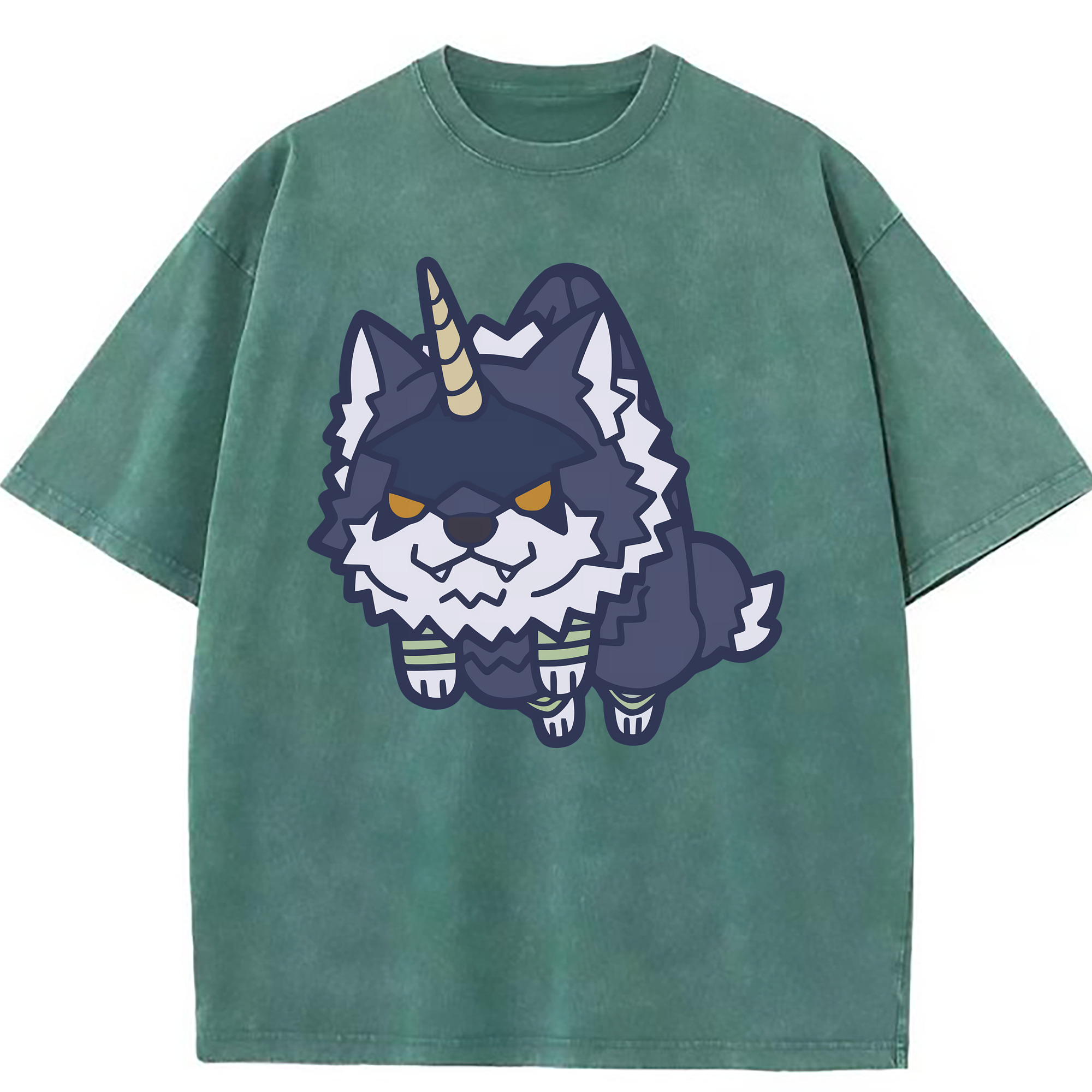 （画像用） 転スラ Regarding Reincarnated to Slime 綿100% ヴィンテージ風 半袖Tシャツ（フロントプリント）